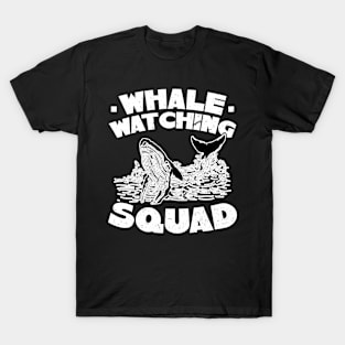 Whale Watching Squad T-Shirt